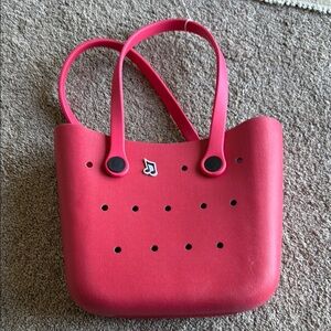 Stylish Red Tote Bag